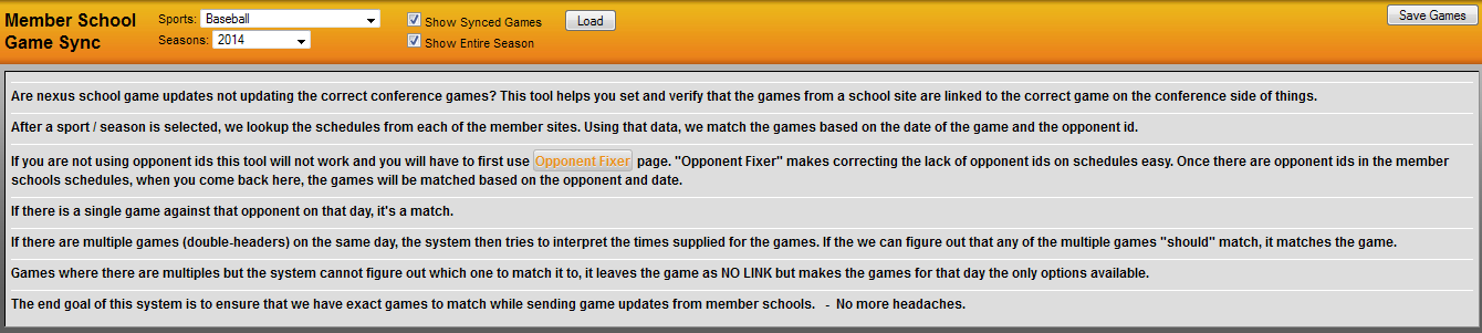 Add Standings