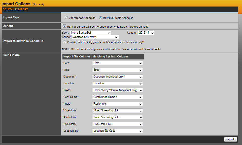 import screen